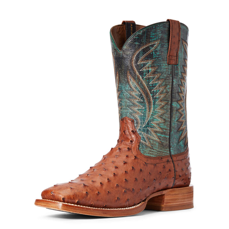 Ariat Westernstiefel Herren - Gallup Braun/Türkis ( WPQCZ-2974 )